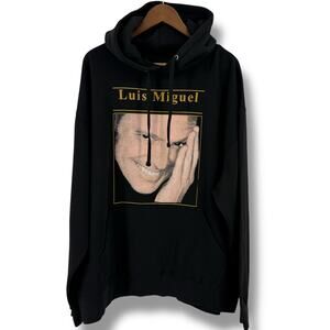 Luis Miguel 2024 Tour Pullover Hoodie Sweatshirt Mens Sz 2XL Music Concert